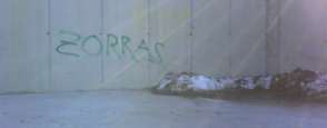 Primeros grafitis en el muro de las lamentaciones de Candelario